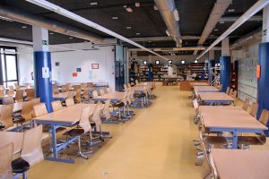 aula biblioteca de la Salle Universidad