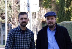 Alejandro Martínez González y Lars Bonell García