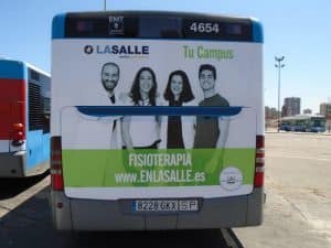 Autobuses en campaña