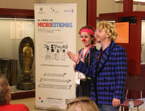 La Salle Campus Madrid se suma al encuentro “+65: salud mental, arte y clown” que clausura la exposición “Miradas contra el Estigma”