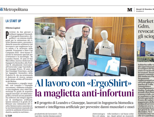 La Salle impulsa «ErgoShirt», la camiseta inteligente que revoluciona la prevención de riesgos laborales