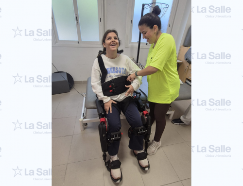 Acompañando a Eva en cada paso. El esfuerzo solidario lleva la fisioterapia robotizada a un instituto de Pinto.